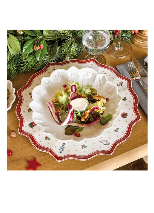 Villeroy & Boch Toy's Delight Kerst onderbord 31 cm - detail 8 gebroken wit