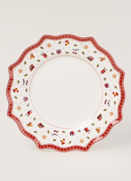 Villeroy & Boch Toy's Delight Kerst serviesset 12-delig - detail 4 steenrood