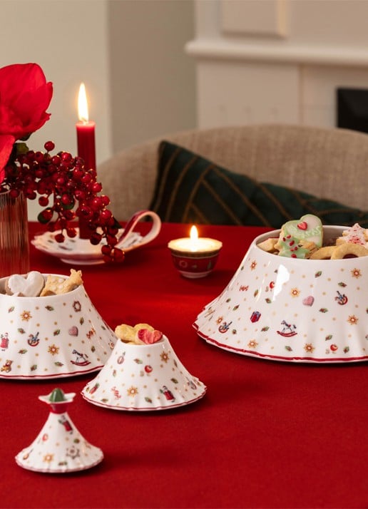 Villeroy & Boch Toy's Delight koektrommel - achterkant 4 rood