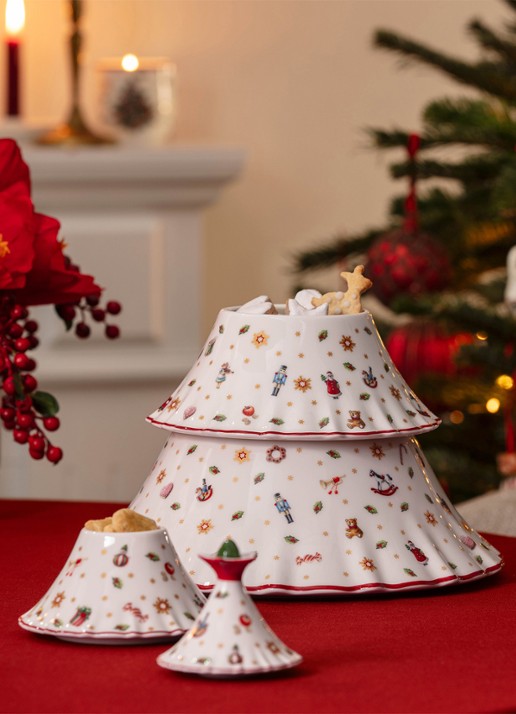 Villeroy & Boch Toy's Delight koektrommel - detail rood