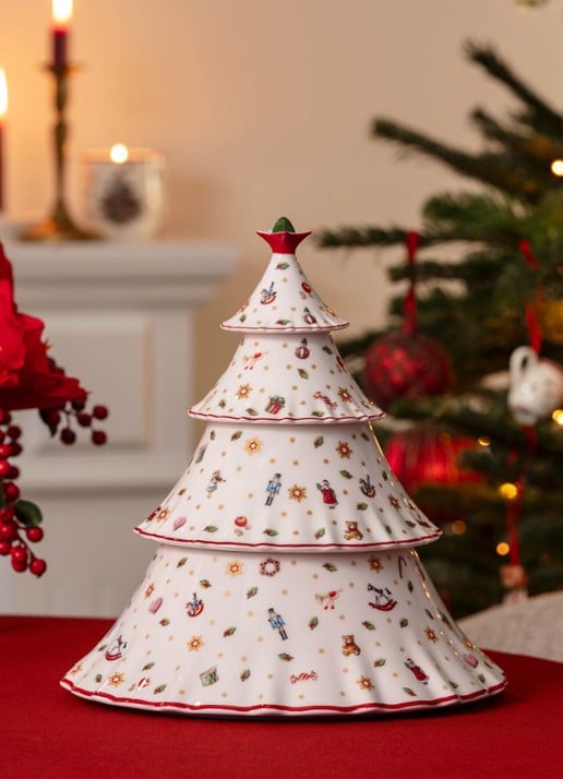 Villeroy & Boch Toy's Delight koektrommel - voorkant 3 rood