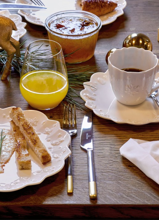 Villeroy & Boch Toy's Delight Royal Classic Kerst gebaksbordje 19 cm - achterkant gebroken wit