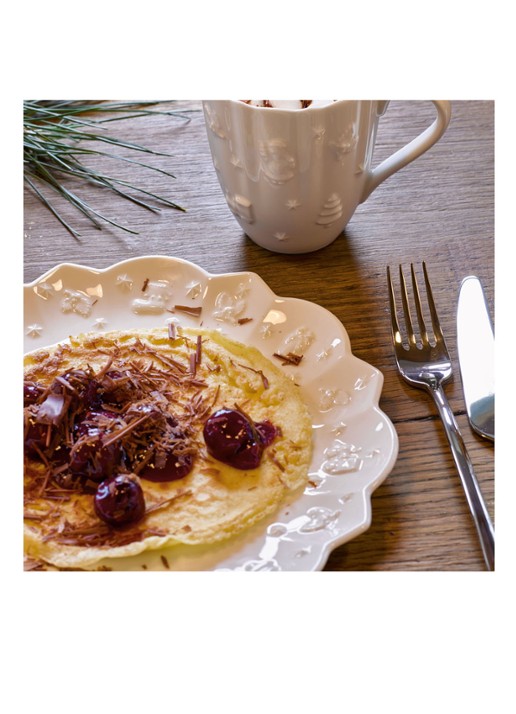Villeroy & Boch Toy's Delight Royal Classic Kerst ontbijtbord 24 cm - detail 5 gebroken wit