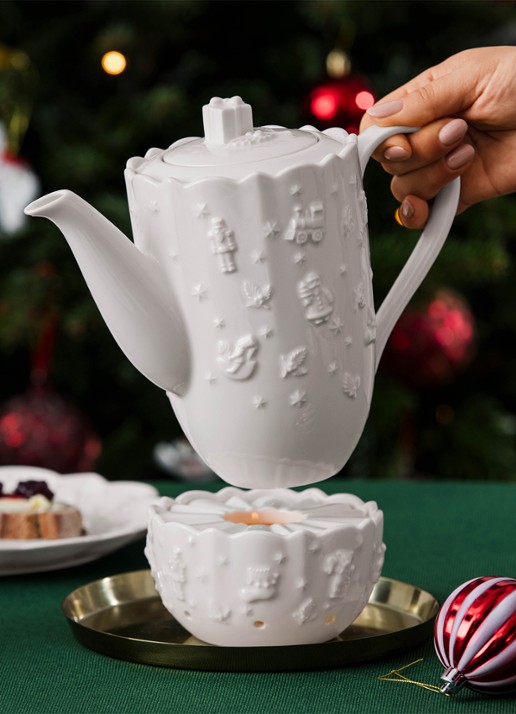 Villeroy & Boch Toy's Delight Royal Classic koffiepot - detail wit