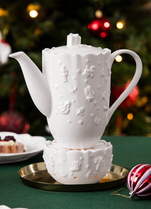 Villeroy & Boch Toy's Delight Royal Classic koffiepot - voorkant 5 wit