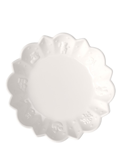 Villeroy & Boch Toy's Delight Royal Classic partyschaal 15 cm - voorkant 2 gebroken wit