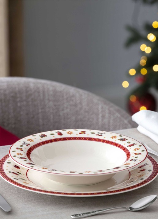 Villeroy & Boch Toy's Delight Specials diep bord 23 cm - achterkant gebroken wit