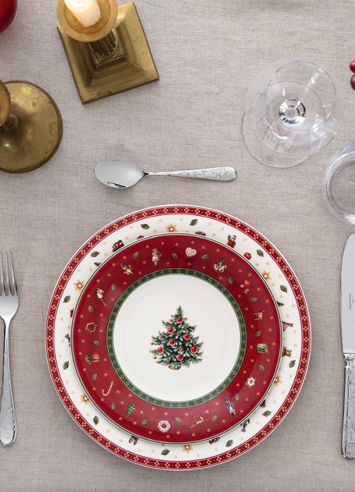 Villeroy & Boch Toy's Delight Specials ontbijtbord 21,5 cm - voorkant 2 rood