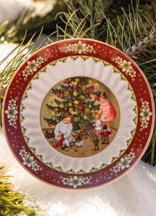 Villeroy & Boch Toy's Fantasy diep ontbijtbord 16,5 cm  - achterkant 3 steenrood