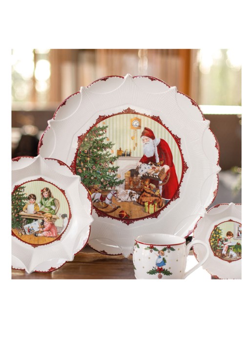 Villeroy & Boch Toy's Fantasy serveerschaal 42 cm - detail 4 gebroken wit