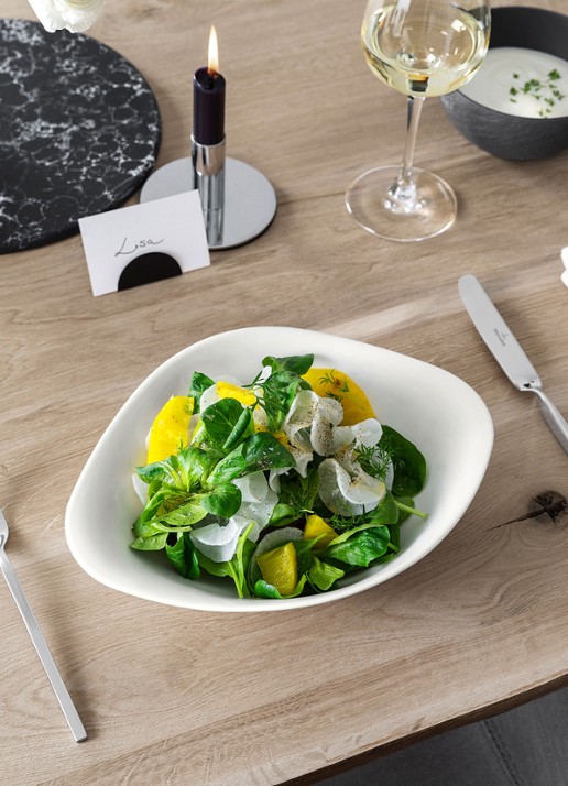 Villeroy & Boch Vapiano pastabord 27 cm set van 2 - achterkant gebroken wit