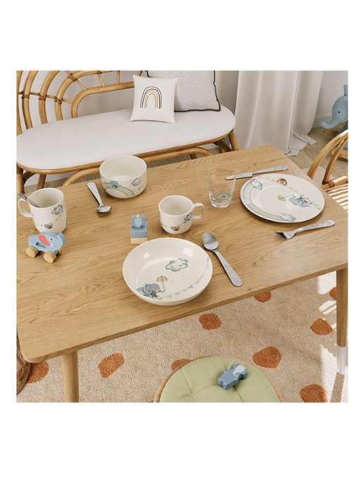Villeroy & Boch Walk like an Elephant Kinderbeker 28 cl - detail gebroken wit