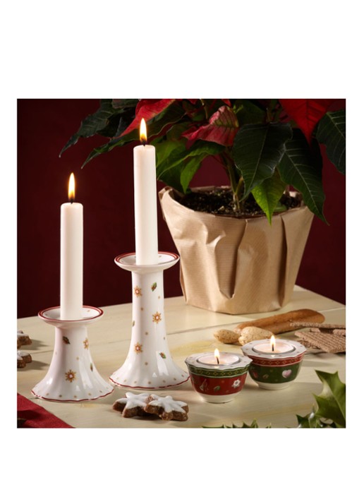 Villeroy & Boch Waxinelichthouder 4 cm - detail steenrood