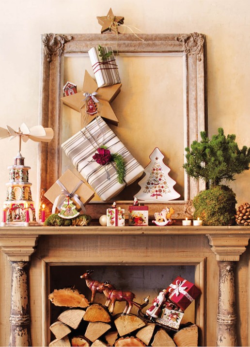 Villeroy & Boch Winter Bakery Delight Kerst partyschaal 26,5 cm - detail 3 gebroken wit