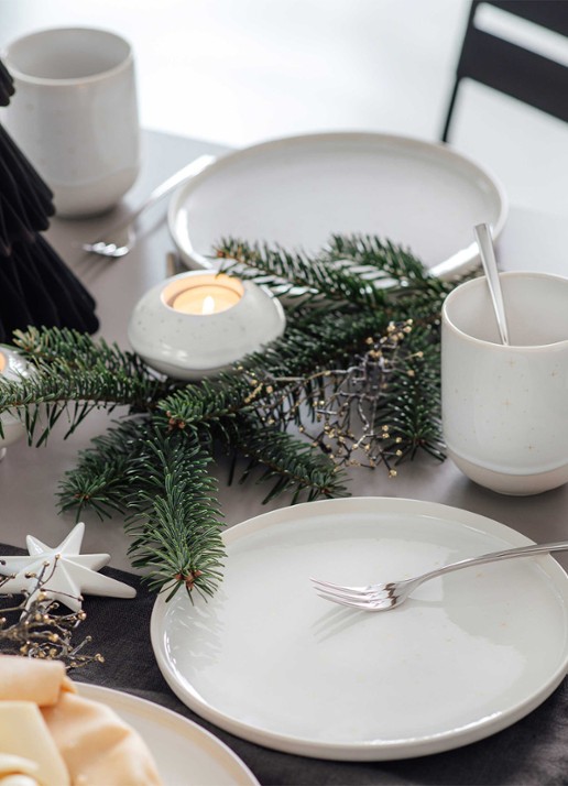 Villeroy & Boch Winter Glow mok 35 cl - detail 4 gebroken wit