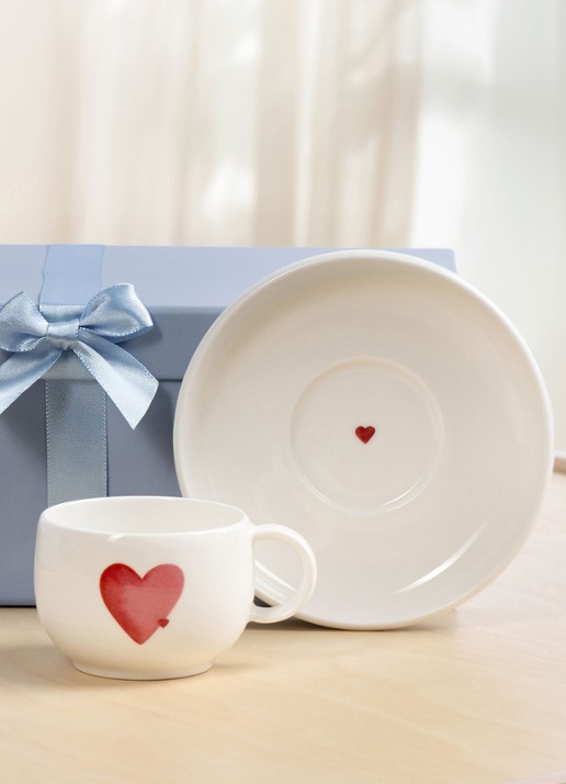 Villeroy & Boch With Love schotel 12 cm - achterkant 3 wit