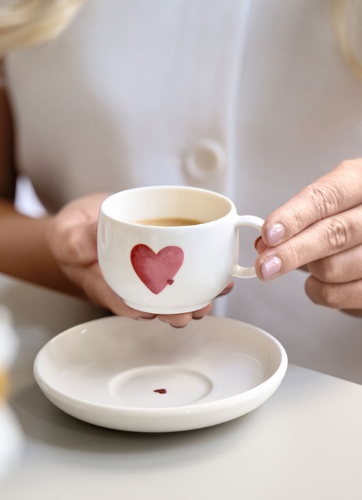 Villeroy & Boch With Love schotel 12 cm - voorkant 2 wit