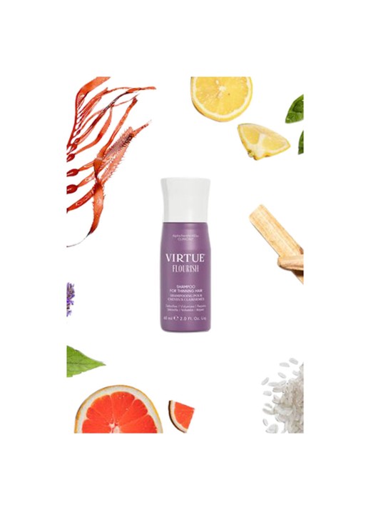 Virtue Mini Flourish Shampoo - travel size shampoo voor fijn haar - detail 5 undefined