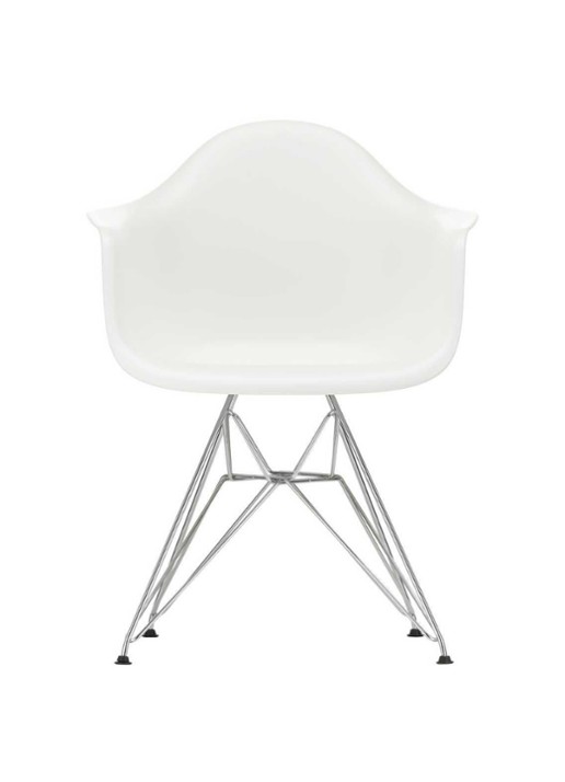 Vitra Eames DAR stoel verchroomd onderstel