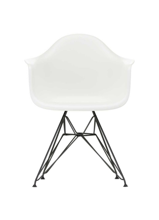 Vitra Eames DAR stoel zwart gepoedercoat onderstel