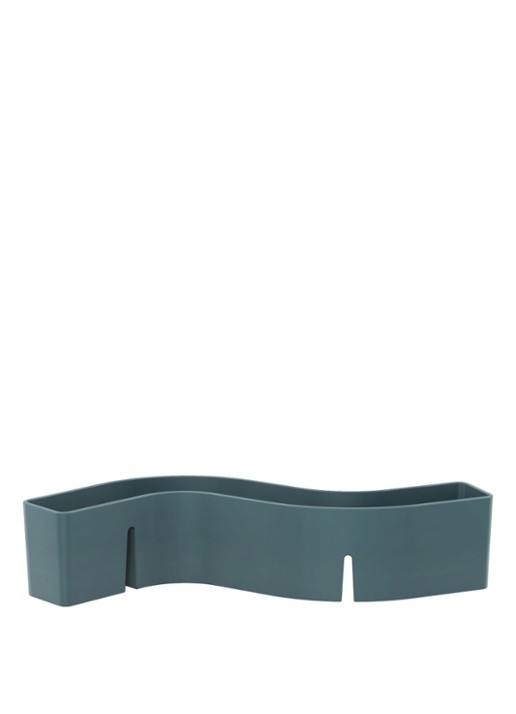 Vitra S-Tidy pennenbakje  - voorkant blauwgrijs