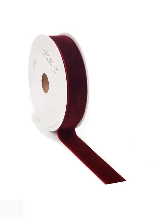 Vivant Velvety kerstlint 10 meter
