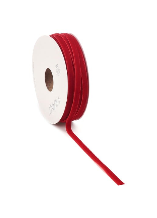 Vivant Velvety kerstlint 20 meter x 6 mm