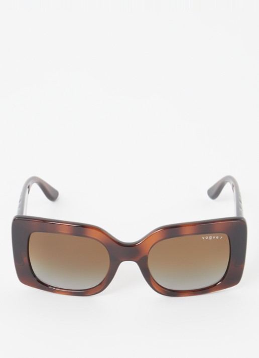 Vogue Butterfly zonnebril gepolariseerd VO5481S  - detail 2 bruin