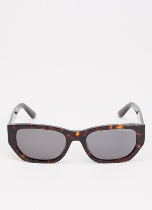 VOGUE Cat Eye zonnebril gepolariseerd VO5586S - detail 2 donkerbruin