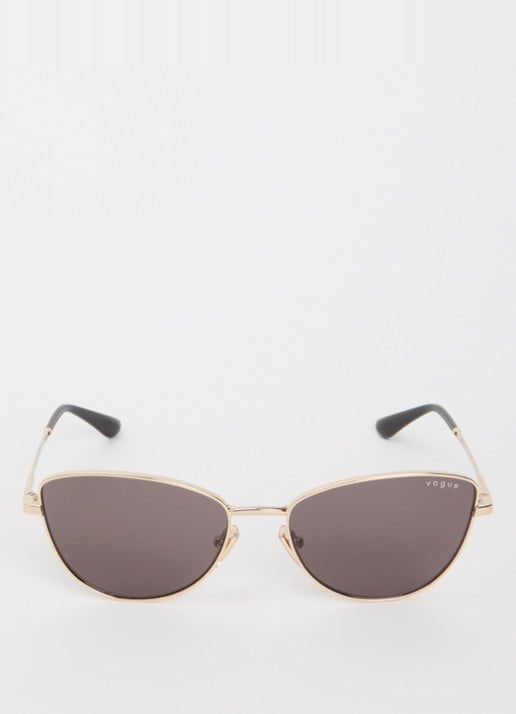 VOGUE Cat Eye zonnebril VO4324S - detail 2 goud