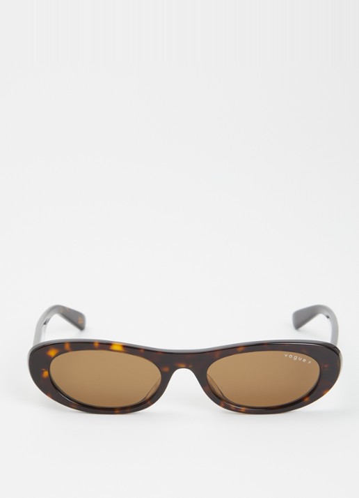 VOGUE Cat Eye zonnebril VO5695SU - detail 2 donkerbruin