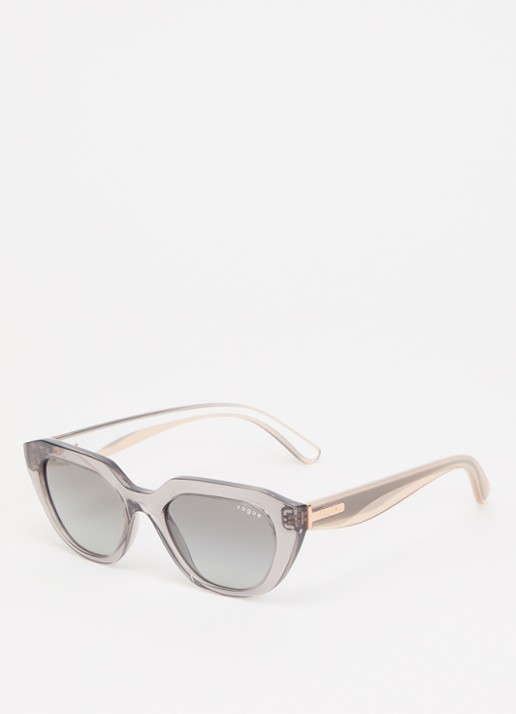 VOGUE Cat Eye zonnebril VO5711S - voorkant 3 lichtgrijs
