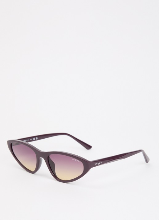 VOGUE Cat Eye zonnebril VO5726SU - voorkant paars