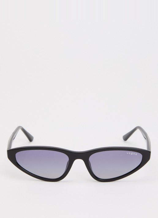 VOGUE Cat Eye zonnebril VO5726SU - detail zwart