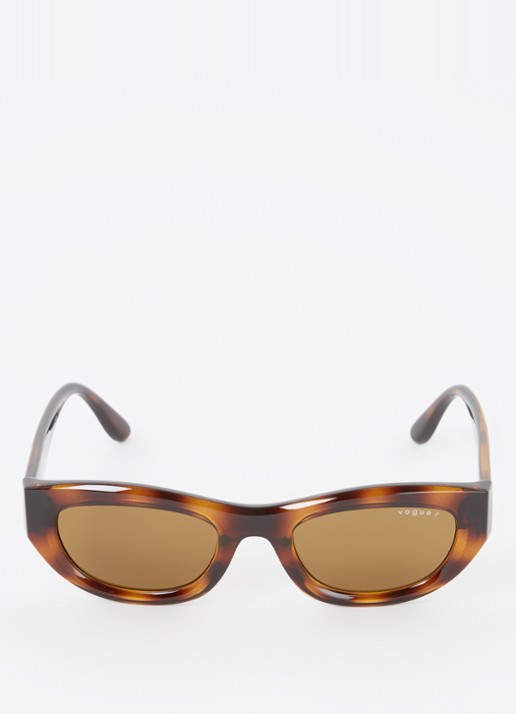 VOGUE Retro zonnebril gepolariseerd VO5616S - detail bruin