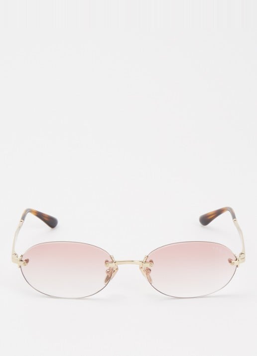 VOGUE Retro zonnebril VO4342S - detail goud