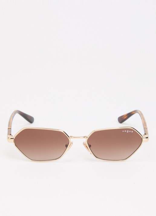 VOGUE Retro zonnebril VO4349S - detail goud
