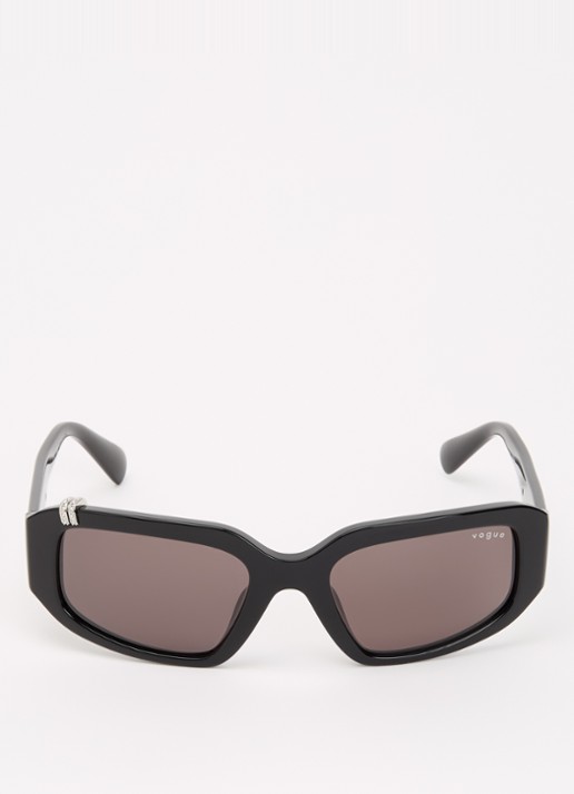 VOGUE Retro zonnebril VO5688SB - detail 2 zwart
