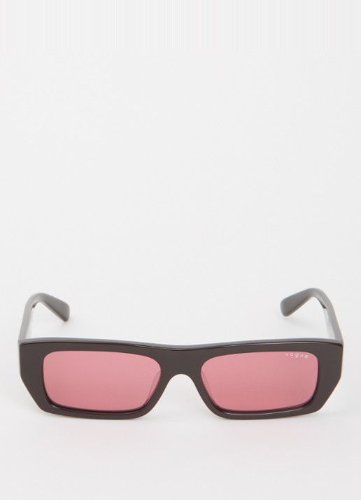 VOGUE Wayfarer zonnebril VO5657SU - detail donkerbruin