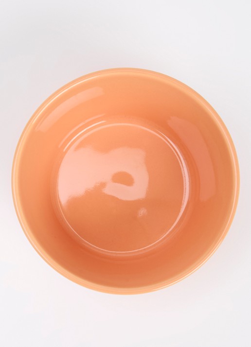 Vondels Ciao Bella kom 14 cm - voorkant 2 oranje