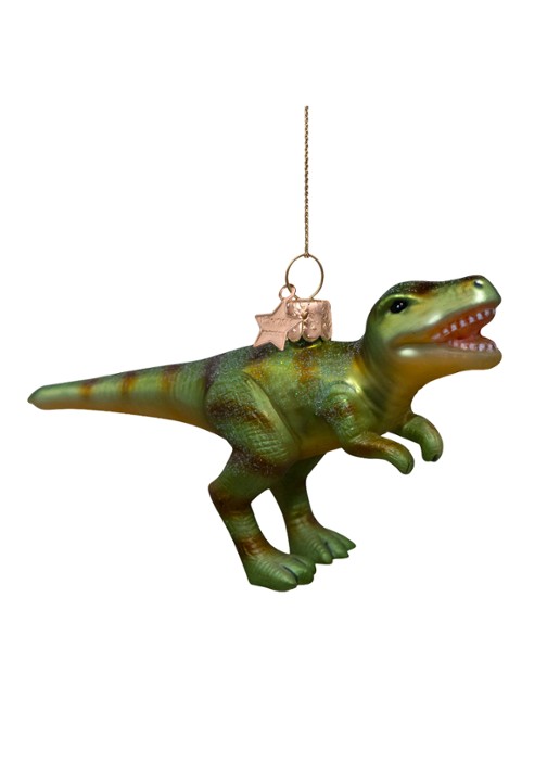 Vondels Dinosaurus kersthanger 9,5 cm