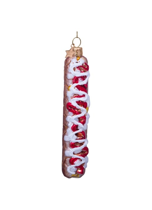 Vondels Frikandel Speciaal kersthanger 10 cm