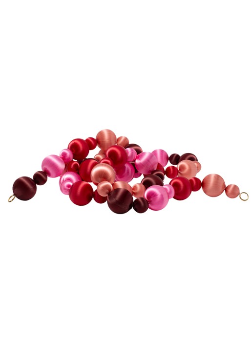 Vondels Garland burgundy/pink/red/peach 180cm w/box