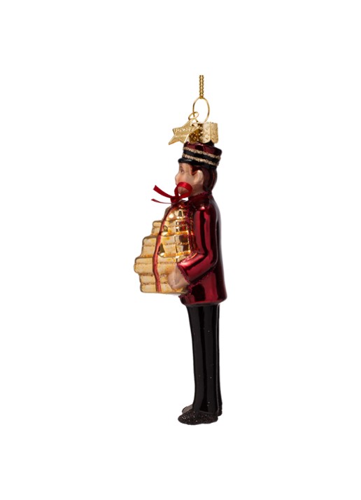 Vondels Jongen met Cadeautjes 13,5 cm - detail goud