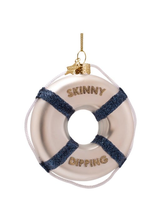 Vondels Lifebuoy Skinny Dipping kersthanger 9,5 cm