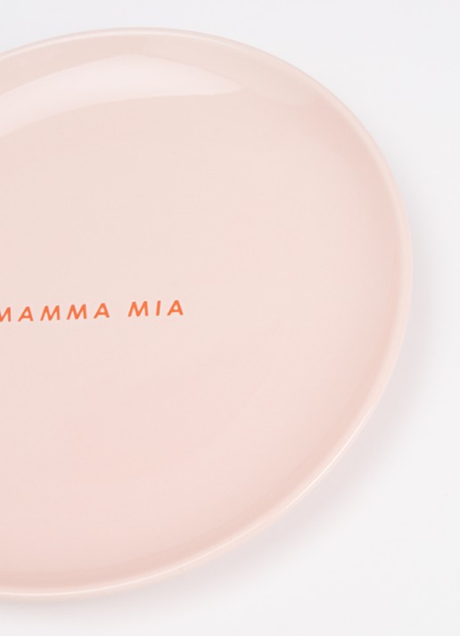 Vondels Mama Mia ontbijtbord 22 cm - detail 3 roze