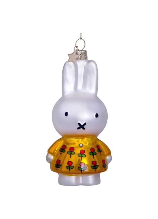 Vondels Nijntje/Miffy kersthanger 11,5 cm