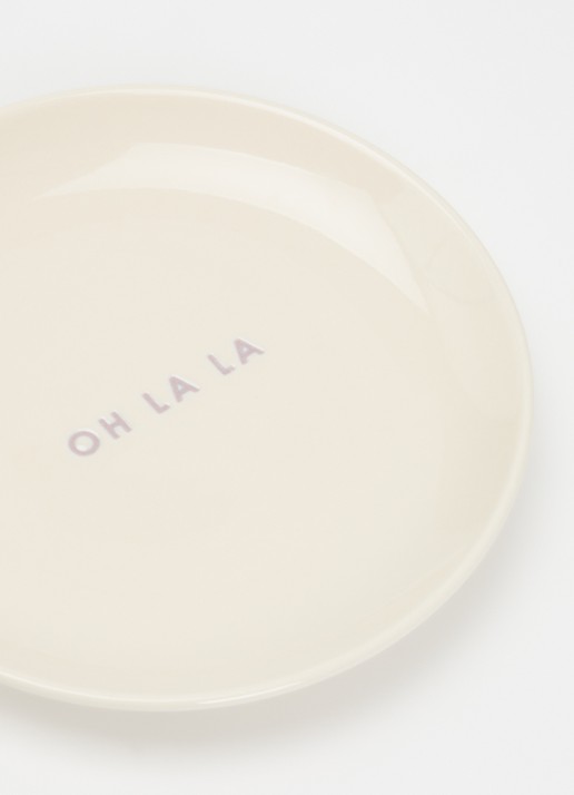 Vondels Oh La La gebaksbordje 6 cm - detail 3 beige