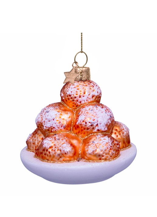 Vondels Oliebollen kersthanger 7 cm