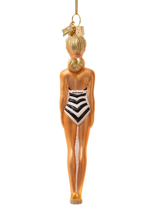 Vondels Originele Barbie Pop 1959 kersthanger 14 cm - detail multicolor
